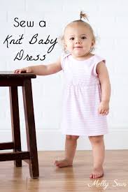 Free knitting patterns of clothing knits for small children and toddlers, including sweaters knitting for children can be very rewarding. Sew A Knit Baby Dress Melly Sews