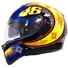 Rossi vehicle clothing, helmets and protection. Valentino Rossi 2002 Motogp Agv K3 Sv Helmet Replica Race Helmets