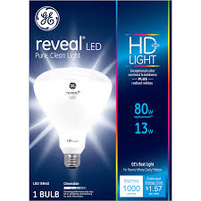 Ge Reveal 80 W Equivalent Dimmable Color Enhancing Br40 Br40 Led Light Fixture Light Bulb Light Bulbs Meijer Grocery Pharmacy Home More