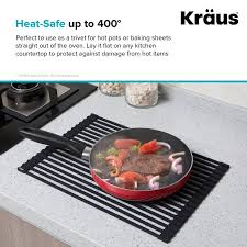 Kraus Support A Vaisselle Pour Dessus De L Evier En Acier Inoxydable Et Commentaires Wayfair Ca En 2020 Avec Images Eviers En Acier Inoxydable Acier Inoxydable Cuisine