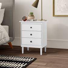 Offers classic craftsman styling with modern convenience. Mercury Row Lafever 3 Drawer Nightstand Reviews Wayfair