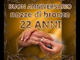 Ecco un elenco dettagliato comprensivo. Buon Anniversario Nozze Di Bronzo 22 Anni Di Matrimonio Tantissimi Augur Buon Anniversario Anniversario Anniversario Di Matrimonio
