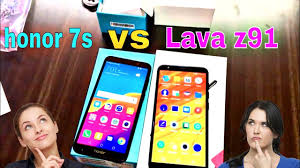 honor 7s Vs Lava Z91 2gb Unboxing ...