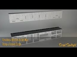 Denis Keman Presenta Un Tutorial Donde Comparte Su Flujo De Trabajo Para Modelar Una Cocina Con La Ayuda Del Script Para 3ds Max Kitchen Ca 3ds Max Kitchen 3ds