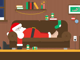 Santa Is Sleeping Christmas Gif Christmas Graphics Xmas Gif