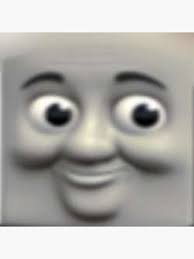 THOMAS LE VISAGE DU MOTEUR DU RÉSERVOIR Sticker