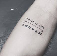 If You Were On Bts Music Tattoos Music Tattoo Designs Trendy Tattoos