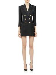 Access Denied Tuxedo Dress Double Breasted Dress Fashion