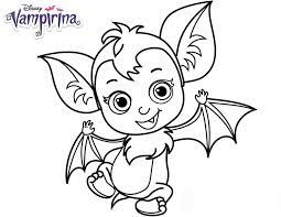 Frame not literally, but on the paper. Vampirina Coloring Pages Free Printable Coloring Pages For Kids
