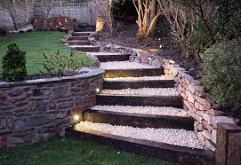 Truly Innovative Garden Step Lighting Ideas Garden Lovers Club Garden Lighting Design Garden Stairs Classic Garden Design