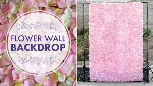 Want to save time and money? Diy Flower Wall Backdrop Balsacircle Com Youtube