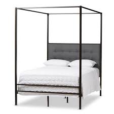 I want the bed frame to have built in storage (drawers) so that a separate dresser isn't required, however the room layout requires the bed to be pushed up against one wall so i can only add drawers to one side. Canopy Queen Beds At Lowes Com