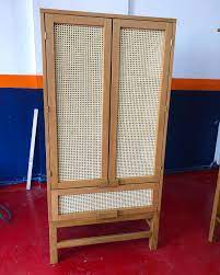 Hezaren Orgulu Dolap 85 X 175cm Dubai Yolcusu Wickerist Rattan Rotan Rotang Osier Vimini Krob Rotin Vannerie Dolap Hasir Dolaplar Furniture Dubai