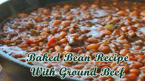 September 30, 2020 by dinnerplanner. Baked Bean Recipe With Ground Beef Youtube