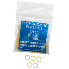 Medical Grade Latex Intraoral Elastics 5/16