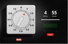 By default it's set to count up, showing the seconds and hundredths automatically switching to minutes and seconds after one minute. Timerrr Online Oven Timer Tells You When Your 60 Minutes Are Up