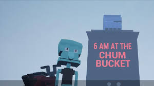 Empty buckets can be used to pick up a water or lava source block by pressing use item on a block of the. 3d Night At The Chum Bucket For Android Apk Download