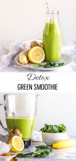 Detox Green Smoothie Recipe This Healthy Green Smoothie Recipe Is Made With Simple Ingredient Healthy Green Smoothies Green Smoothie Recipes Healthy Smoothies