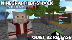 Once a human dies, they become a zombie. Quiet B2 Release Minecraft Let S Hack Free Aac Ncp Hack Client Youtube