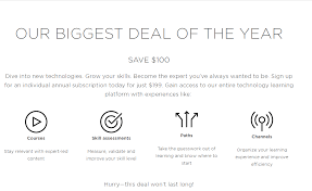 Pluralsight promo codes, coupons & deals, october 2021. Pluralsight Black Friday Save 100 On A New Subscription Renewal