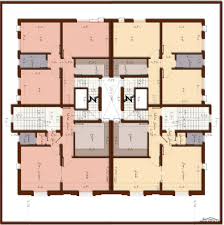 خريطة 4 وحدات دوبلكس بتصميم فريد ومرن قابل للافراز مستقبلا House Plans Home Map Design Villa Design