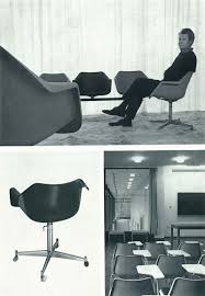 Its rolled edges ensure that the fixings are kept out of sight from the front view and the generously wide seat with built in arms makes it incredibly comfortable. Robin Day Armchair Hille