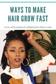 Super Cute Easy 3 In 1 Protective Hairstyles For Healthy Hair Growth African American Hairstyle Videos Aahv In 2021 Make Hair Grow Faster Grow Hair Protective Hairstyles