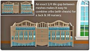 › the rags to riches challenge › aspiration mods for the sims 4 Special Twin Baby Cribs In White Style Sims Baby Sims 4 Toddler Cribs