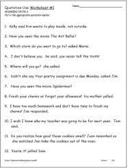 Quotation Marks Worksheets Worksheets Quotation Marks Quotations Punctuation Worksheets