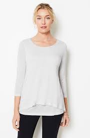 New collections arrive each month, all filled with versatile looks to delight every woman. J Jill 3 4 Sleeve Boat Neck Embroidered Tee From J Jill Accuweather Shop