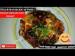 Terongkecappedas #resepmasakanpraktis resep masakan praktis hari ini adalah terong kecap pedas.terong kecap pedas ini. Telur Masak Kicap Litetube