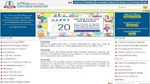 You have to provide your permanent account number (pan), name and date of birth and choose a password. How To File Income Tax Returns Online Step By Step Details Gizbot News
