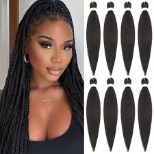 Amazon.com : Pre Stretched Braiding Hair 26 Inch 2 Packs Braiding Hair  Professional Synthetic Braid Hair Yaki Texture Synthetic Hair Itch Free Hot  Water Setting (2#, 26 Inch (Pack of 8)) : Beauty & Personal Care