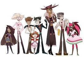 Hazbin Human Gang! 😄 Art by @Forzenfukuro23 : rHazbinHotel