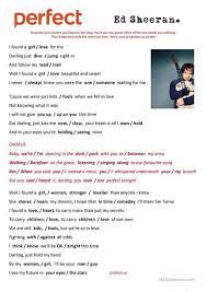 Benny blanco, ed sheeran, will hicks. Perfect By Ed Sheeran Song Songs Ed Sheeran Lyrics Ed Sheeran