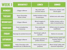 Paleo Diet 4 Week Meal Plan Recipes Other Resources Ketogenic Diet Meal Plan Week Diet Plan Week Meal Plan