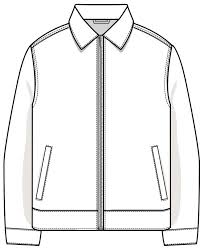 Download Vector Mens Harrington Coach Jacket Svg Flat Sketch Etsy Flat Sketch Fashion Design Sketchbook Coach Jacket