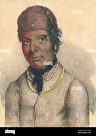 Iroquois indian portrait hi-res stock photography and images