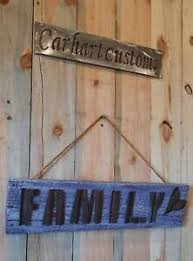 100 Genuine Family Sign Reclaimed Barn Wood Corrugated Tin Lettering Quotes Sayings Decor Sale Online Www Lokatoys Com Br