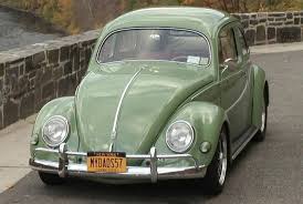 Image result for Pastel Green 1957 Volkswagen