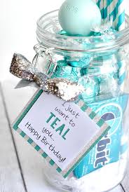 Best Gift For My Sister On Her Birthday Teal Themed Birthday Gift For A Friend Diy Gifts For Your Best Friend Best Birthday Gifts Diy Birthday Gifts