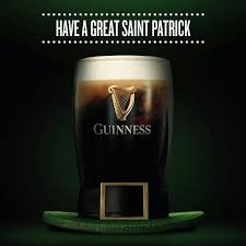 Guinness St Patrick Bier