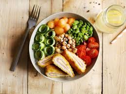 Buddha Bowl D Eminces De Cordon Bleu Recette Cordon Bleu Alimentation Repas Diet