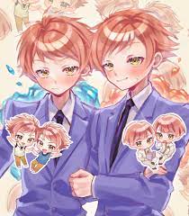 hitachiin hikaru and hitachiin kaoru (ouran high school host club) drawn by  minaramuda | Danbooru