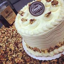 Freed S Bakery Delicate Almond Cake With Amaretto Mousse And Buttercream Icing Let Them Eat Cake Almond Cakes Buttercream Icing
