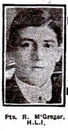 McGregor Robert 30653 :: Great War Dundee