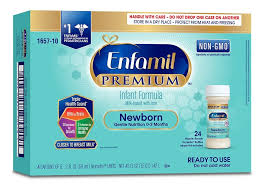 find the difference between enfamil newborn and infant