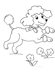 These colors occur naturally in nature and are on the light spectrum, so no color combine to make blue. Poodle Coloring Pages Iconmaker Info