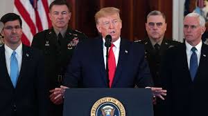 State of the nation address by president cyril ramaphosa. Trump Addresses Nation De Escalates Crisis Over Iran S Missile Attacks Abc News