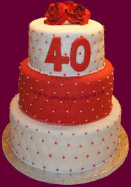 Jun 24, 2021 · a wedding anniversary is a special event. 40th Wedding Anniversary Cake Cakecentral Com